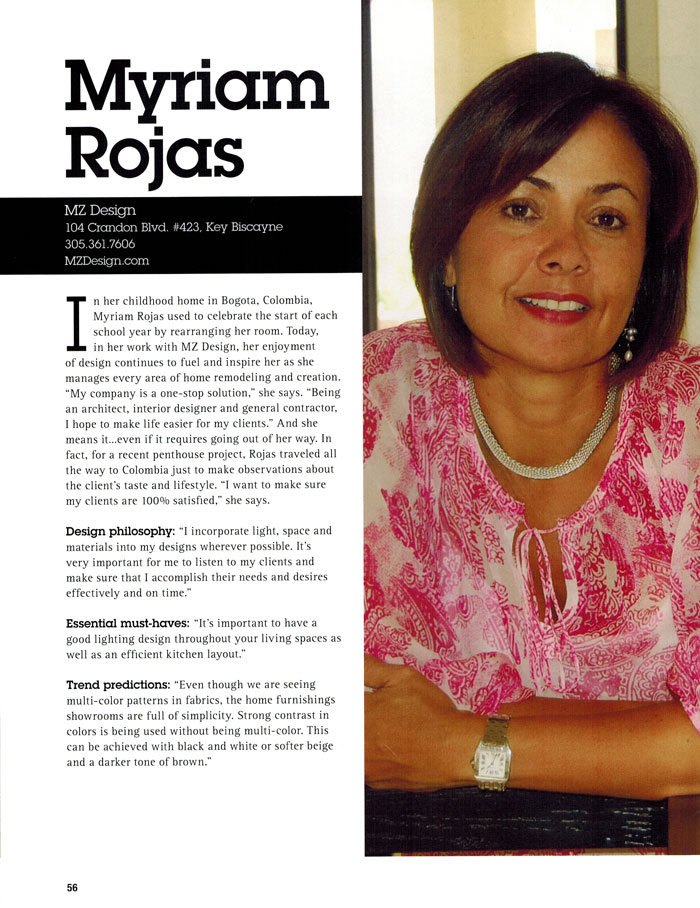 Key Biscayne Magazine 2011 ‹ MZ Design Inc.